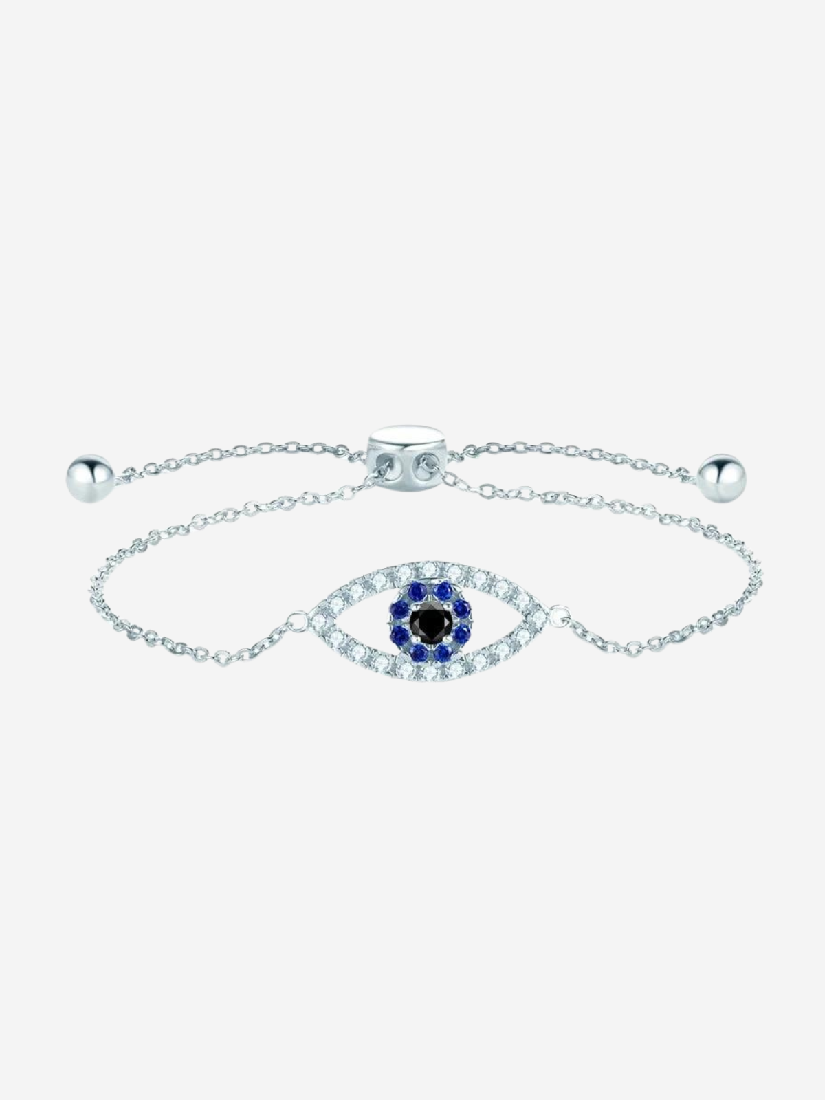 Evil Eye moissanite armband