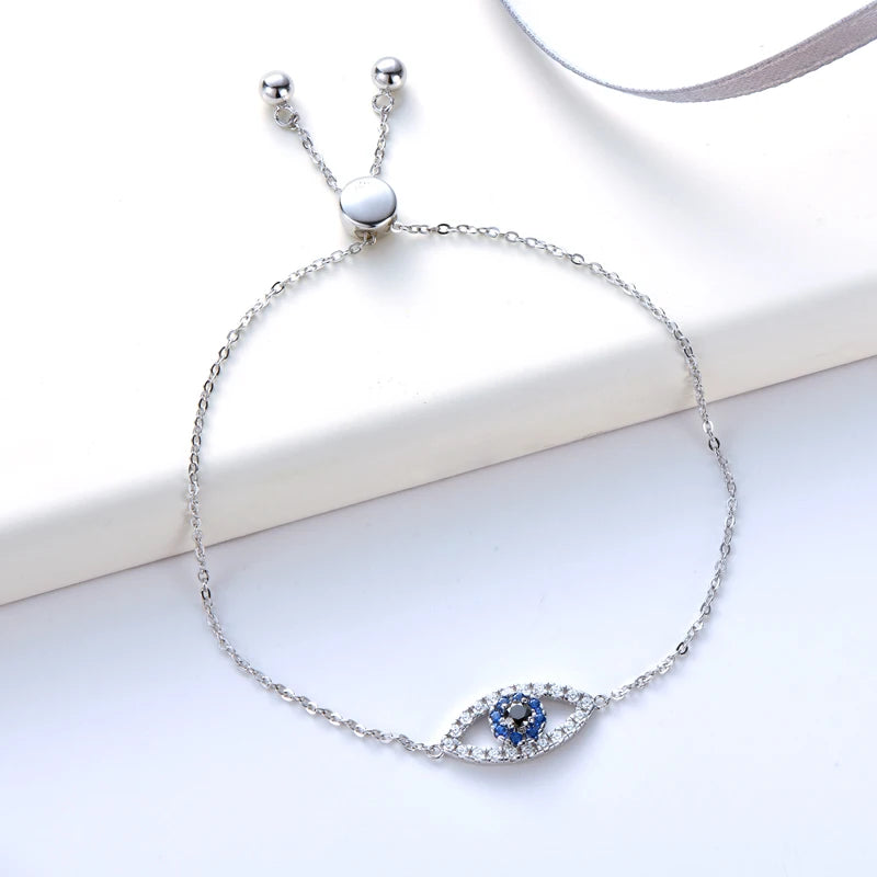 Evil Eye moissanite armband